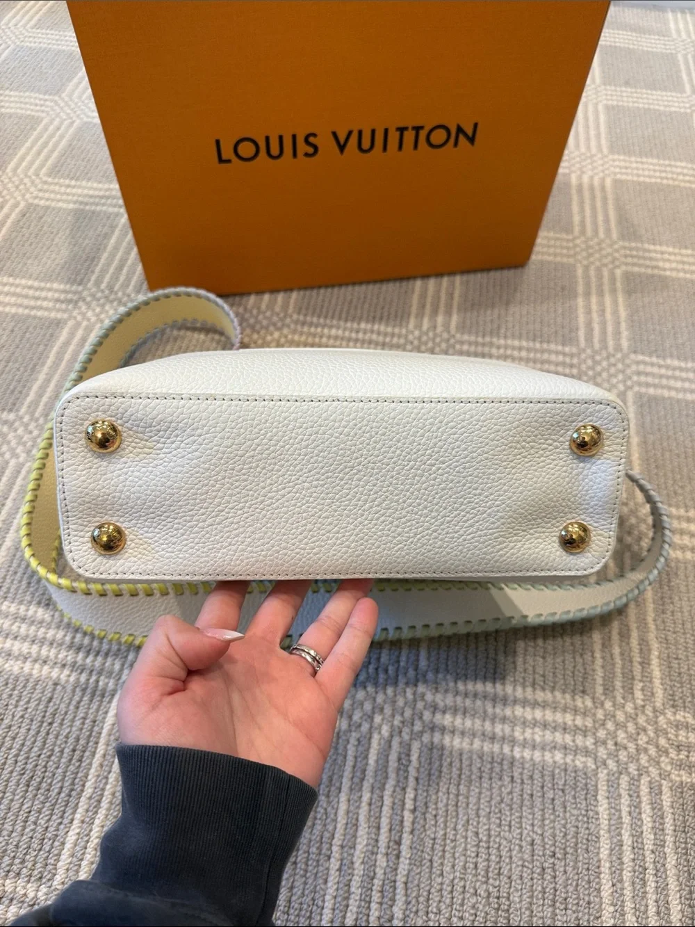 Louis Vuitton Taurillon Capucines BB satchel